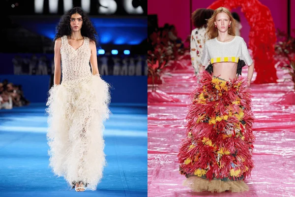 foto com cor. looks desfilados no rio fashion week - metrópoles