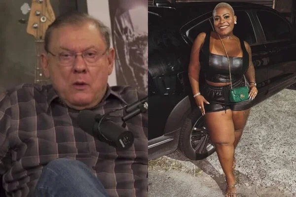 Montagem com fotos de Milton Neves e Jojo Todynho - Metrópoles