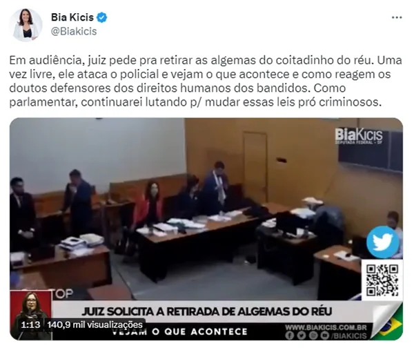 Bolsonaristas mudam narrativa sobre direitos humanos após prisões por 8/1 - imagem 3 Bolsonaristas mudam narrativa sobre direitos humanos após prisões por 8/1 - imagem 3