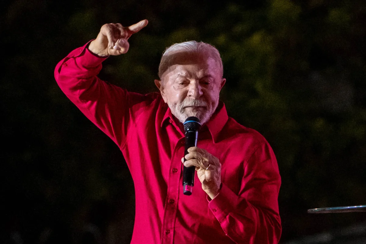 Presidente Lula durante ato de campanha em Ceilândia (DF) Presidente Lula durante ato de campanha em Ceilândia (DF)