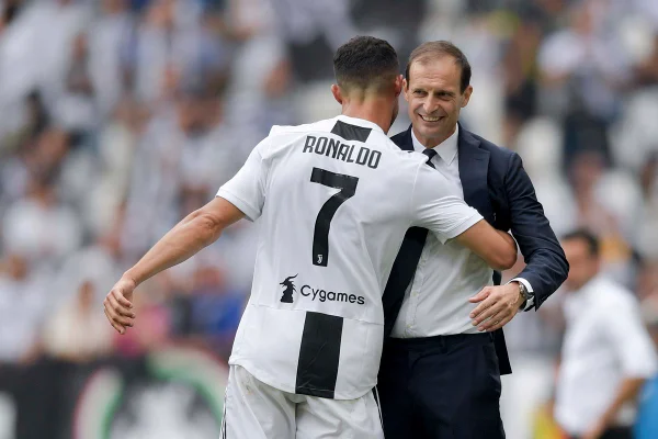 Cristiano Ronaldo e Allegri