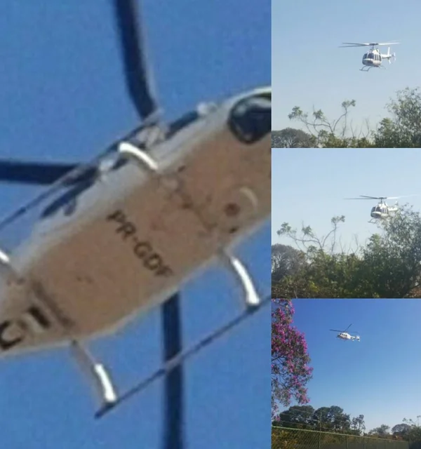 Moradora do Park Way reclama de pousos e decolagens do helicóptero de Rollemberg