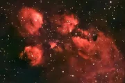 Astrônomo amador também fotografou nebulosa "Pata de Gato", localizada a aproximadamente 5.500 anos-luz da Terra