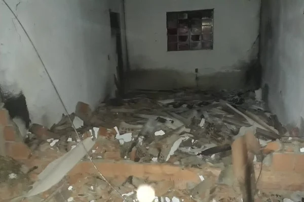 incêndio em residência
