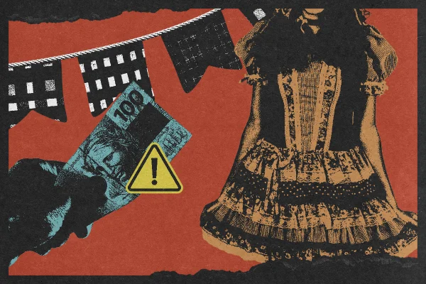 Coreógrafo do DF frustra festa junina e não entrega roupas a crianças