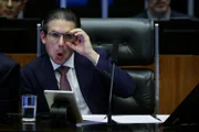 O presidente da Câmara, Hugo Motta O presidente da Câmara, Hugo Motta