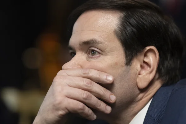 O secretário de Estado dos EUA, Marco Rubio