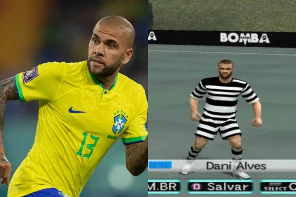 Após prisão, Daniel Alves ganha roupa de presidiário em jogo virtual
