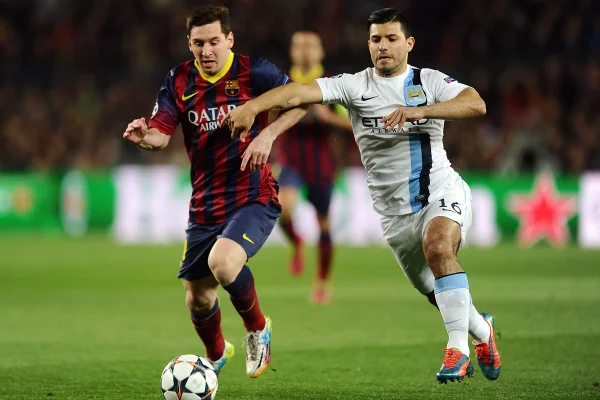 Messi e Aguero