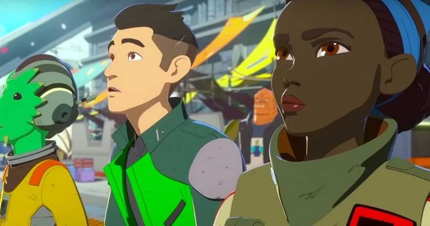 <b>Star Wars Resistance. No canal Disney XD e curtas disponíveis no YouTube</b>. Ambientada seis meses antes dos eventos de O Despertar da Força (2015), a animação mistura anime e outras técnicas de desenho para contar a história da piloto Kazuda Xiono, contratada pela Resistência para espionar os planos malignos da Primeira Ordem. Vários personagens da atual franquia de filmes, como Kylo Ren, General Leia Organa e BB-8, aparecem nos episódios. A primeira temporada terminou em março de 2019 <b>Star Wars Resistance. No canal Disney XD e curtas disponíveis no YouTube</b>. Ambientada seis meses antes dos eventos de O Despertar da Força (2015), a animação mistura anime e outras técnicas de desenho para contar a história da piloto Kazuda Xiono, contratada pela Resistência para espionar os planos malignos da Primeira Ordem. Vários personagens da atual franquia de filmes, como Kylo Ren, General Leia Organa e BB-8, aparecem nos episódios. A primeira temporada terminou em março de 2019