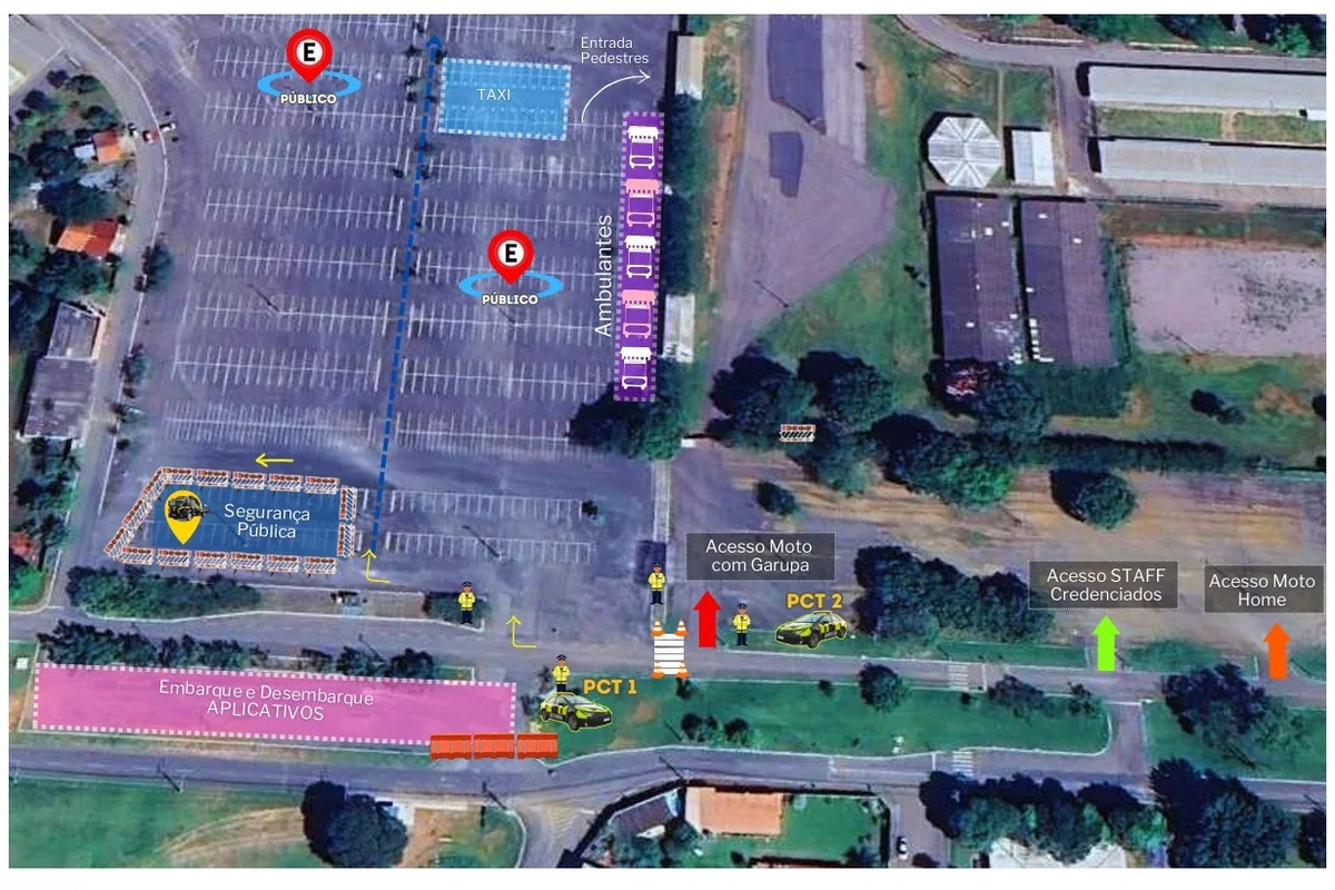 Capital Moto Week 2024: Mudanças no trânsito para o evento na Granja do Torto