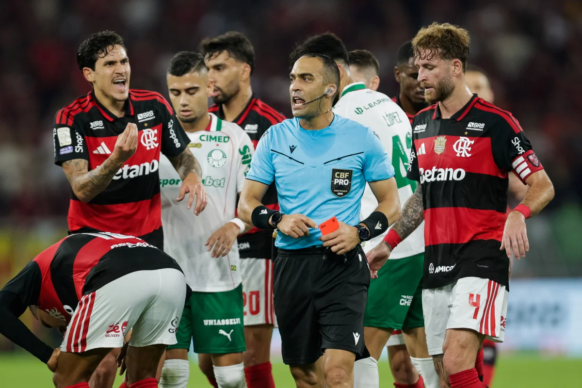 Flamengo critica arbitragem no Brasil e aponta privilégio ao Palmeiras - imagem 4 Flamengo critica arbitragem no Brasil e aponta privilégio ao Palmeiras - imagem 4