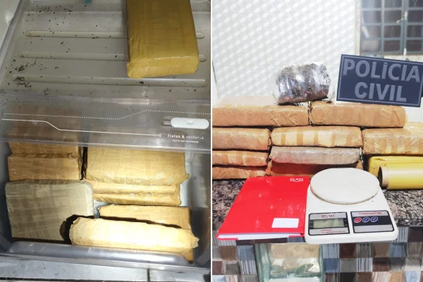 Polícia invade reduto do tráfico e acha geladeira recheada de maconha
