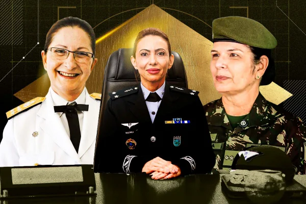 General, brigadeiro e almirante: as 3 mulheres pioneiras nas Forças Armadas