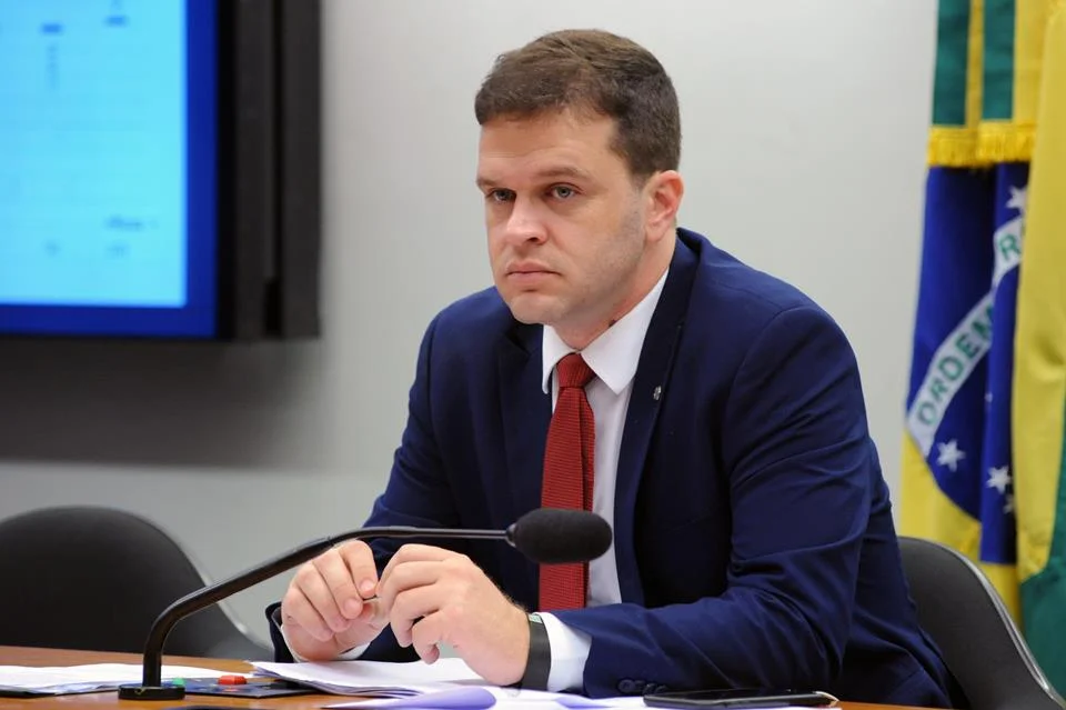 Charlles Evangelista, quando deputado federal na Câmara, em Brasília Charlles Evangelista, quando deputado federal na Câmara, em Brasília