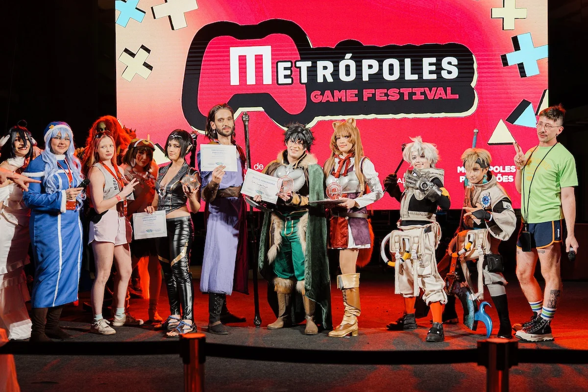 Vencedores do campeonato de Cosplay Vencedores do campeonato de Cosplay