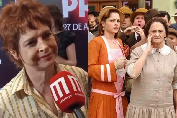 Montagem colorida de Drica Moraes e Laura Cardoso - Metrópoles
