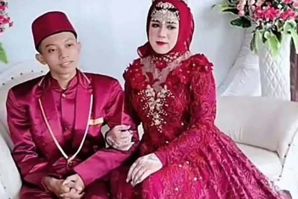 Imagem colorida de noivo inidiano