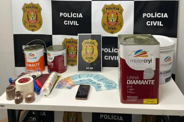Homem é preso no DF após comprar materiais de construção com notas falsas