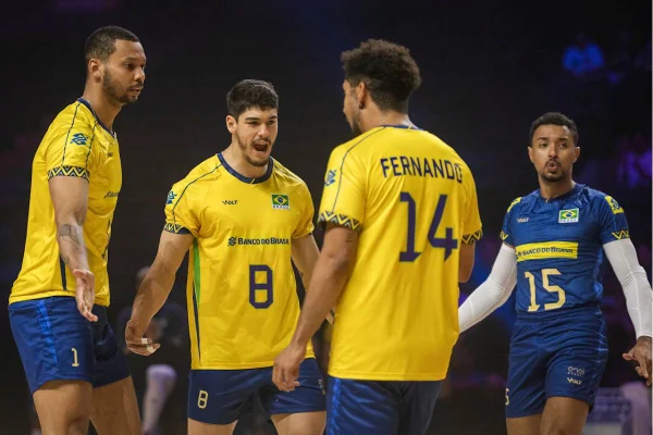 Brasil vence Canadá e assume vice-liderança na Liga das Nações