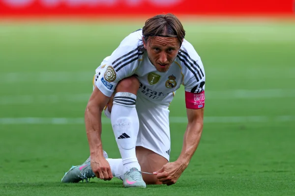 Foto colorida de Luka Modric, do Real Madrid - Metrópoles