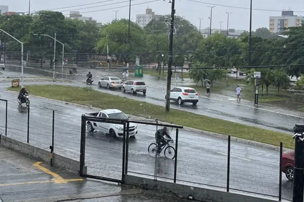 Foto colorida de chuvas na Paraíba - Metrópoles