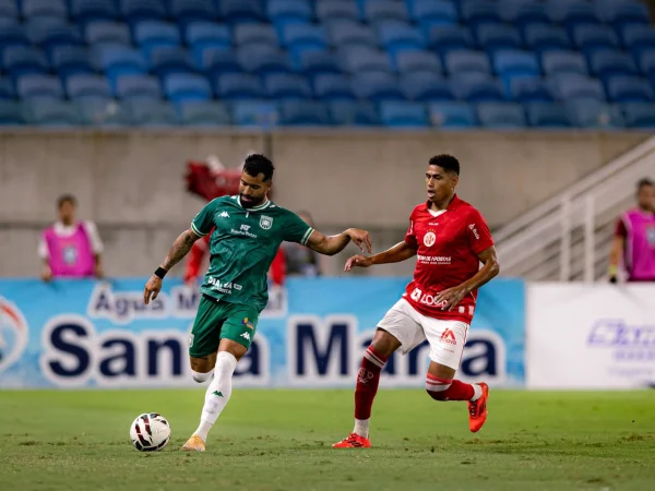 Imagem colorida do jogo entre América-RN x Gama-DF- Metrópoles
