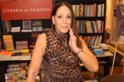 Susana Vieira no lançamento da sua biografia 