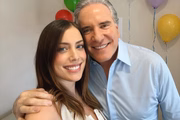 Filha de Roberto Justus, Fabiana é diagnosticada com leucemia