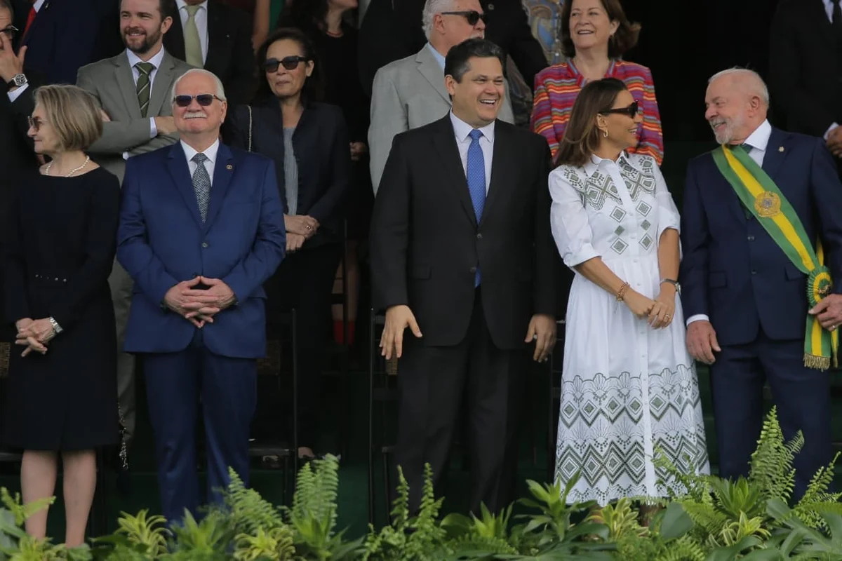 Fachin, Alcolumbre, Janja e Lula no 7 de Setembro Fachin, Alcolumbre, Janja e Lula no 7 de Setembro