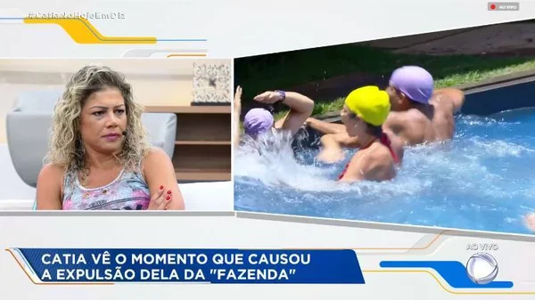 A Fazenda 2018: Catia Paganote culpa produção por sua expulsão