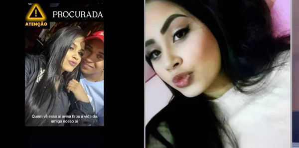 mulher sendo procurada
