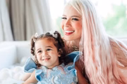 Karoline Lima e sua filha