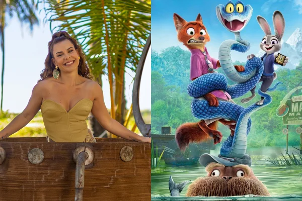 Montagem de imagens de Ilhados com a Sogra, Zootopia 2 - Metrópoles