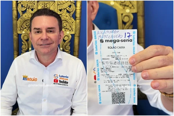 Rei do Bolão, empresário Alessandro Montenegro - Metrópoles
