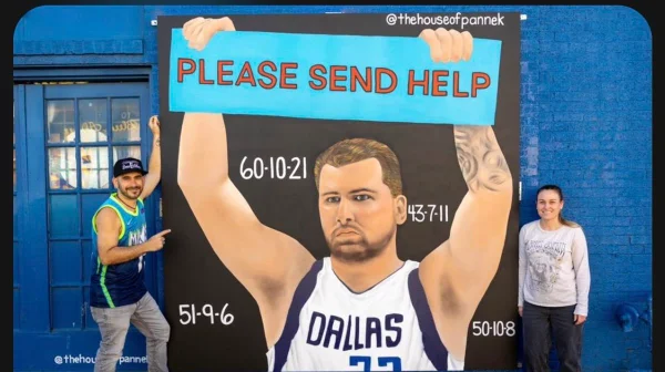 Mural de Luka Doncic