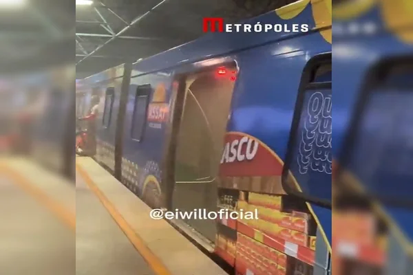 Vídeo. Fumaça em vagão causa pânico no Metrô-DF: “Vi a morte”