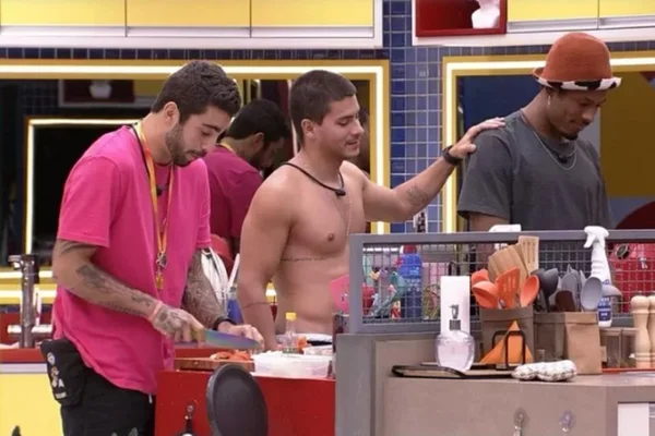 Arthur, Scooby e Paulo André BBB22