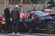 Bia Miranda e Gato Preto se envolveram um um acidente de trânsito em São Paulo