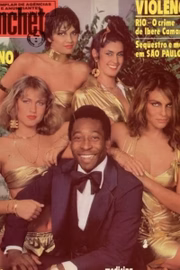 Xuxa e Pelé começaram a namorar após o ensaio dessa capa de revista Xuxa e Pelé começaram a namorar após o ensaio dessa capa de revista