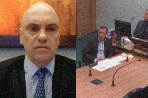 vídeo em que Moraes ameaça prender Cid por omissão em acordo