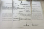 Documentos enviados à Justiça Documentos enviados à Justiça