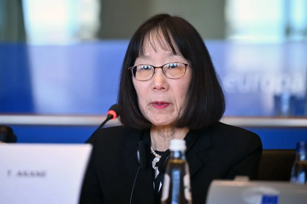 Tomoko Akane, japonesa presidente do Tribunal de Haia foi sancionada pelos EUA Tomoko Akane, japonesa presidente do Tribunal de Haia foi sancionada pelos EUA