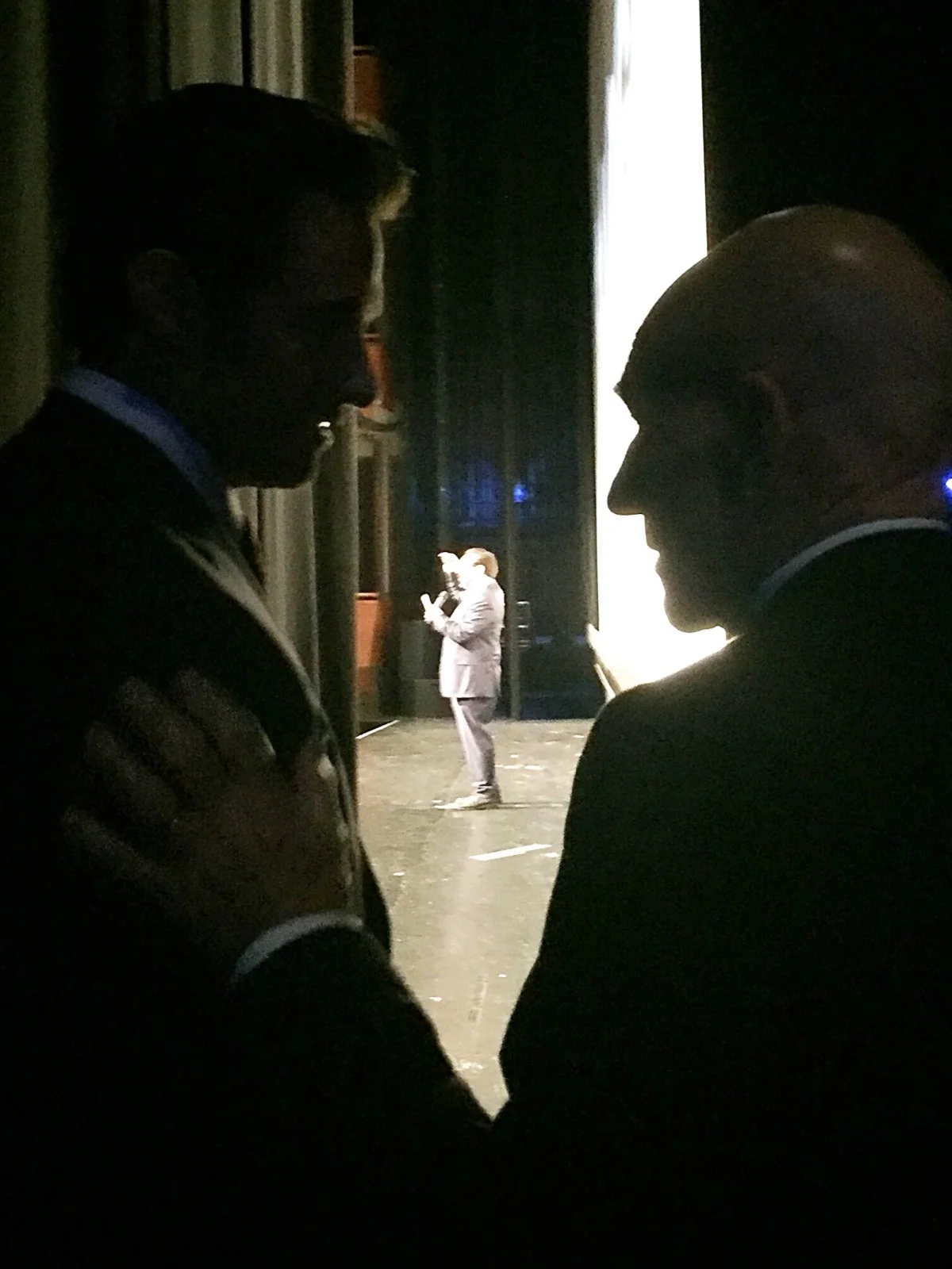 Hugh Jackman e Patrick Stewart Hugh Jackman e Patrick Stewart
