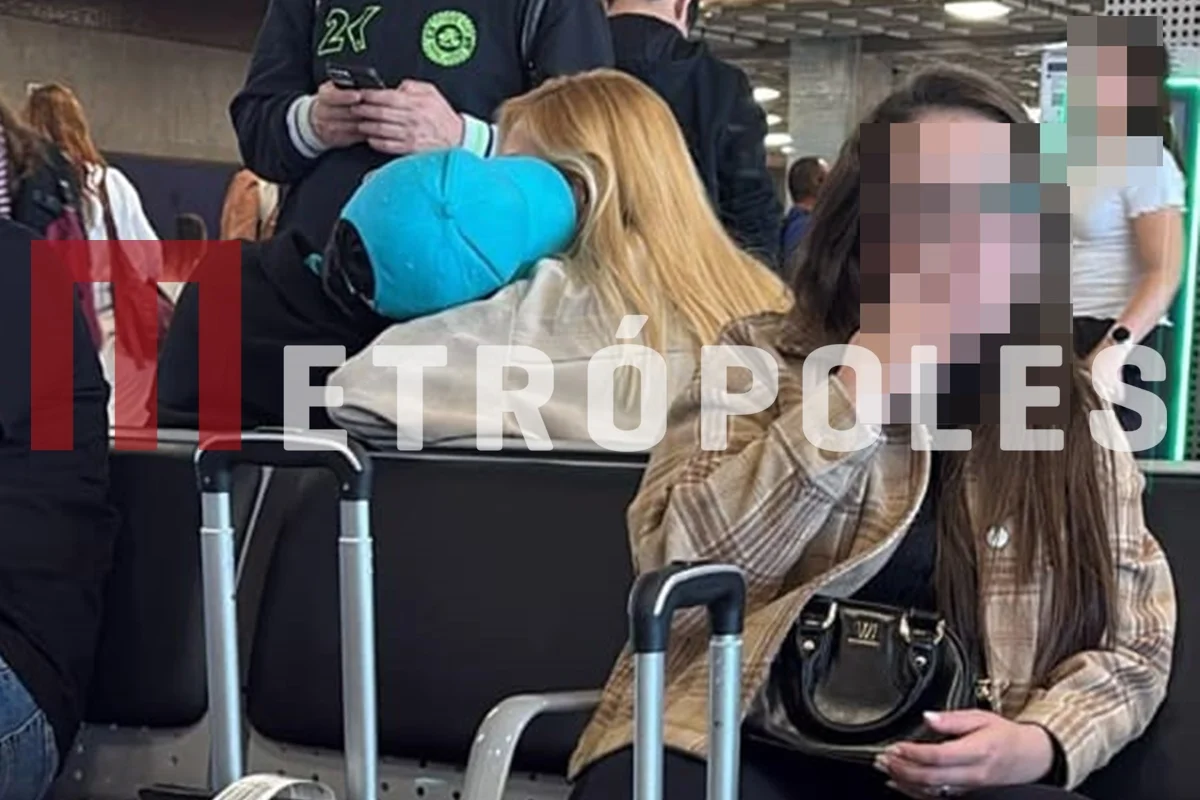 Luan Pereira e Victória Miranda são clicados em clima de romance no aeroporto Luan Pereira e Victória Miranda são clicados em clima de romance no aeroporto