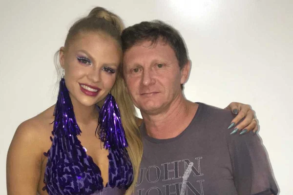 Luisa Sonza e pai