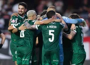 O Palmeiras venceu o São Paulo por 3 x 2