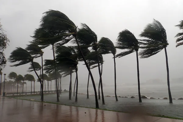 Imagem de um furacão nos Estados Unidos - Metrópoles