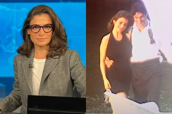 Renata VAsconcellos participou da abertura de História de Amor
