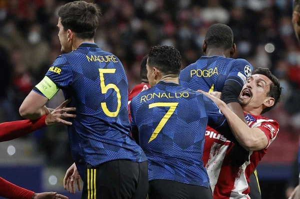 United sai atrás, mas arranca empate do Atlético de Madrid na Espanha